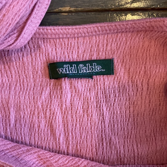 Wild Fable Pink Tie Dress - Picture 4 of 6